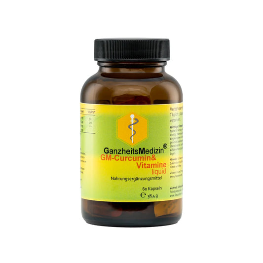 GM Curcumin & Vitamine Liquid Kapseln, vegan