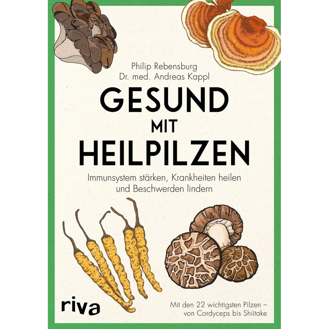 Buch: "Gesund mit Heilpilzen"