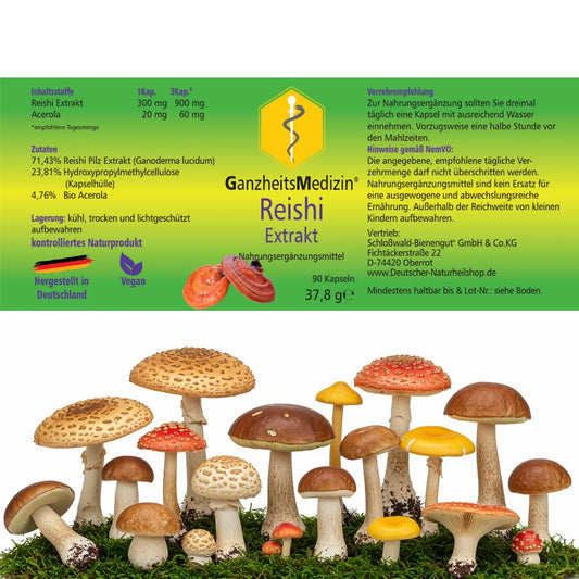 GM Reishi (Ling Zhi) Pilz Extrakt