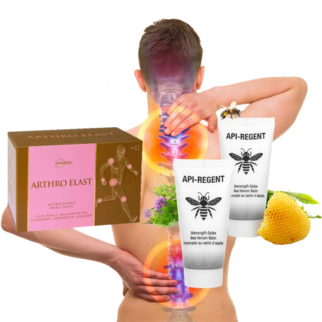 Spar-Set: Arthro Elast & API-REGENT®, 3-teilig