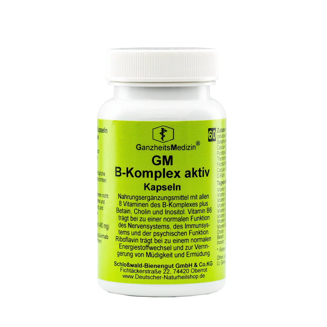 GM Vitamin B-Komplex aktiv Kapseln