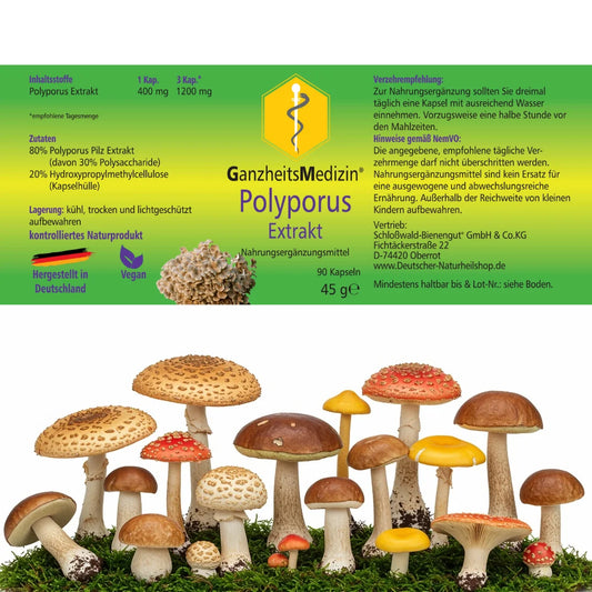 GM Polyporus (Eichhase) Pilz Extrakt
