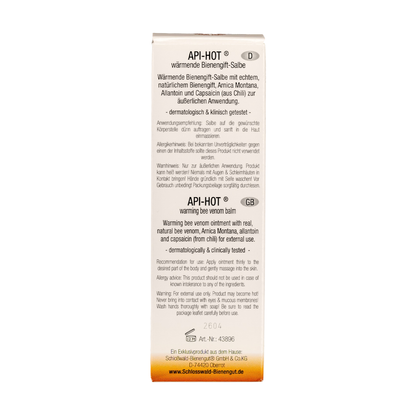 API-HOT® Bienengift-Salbe, wärmend
