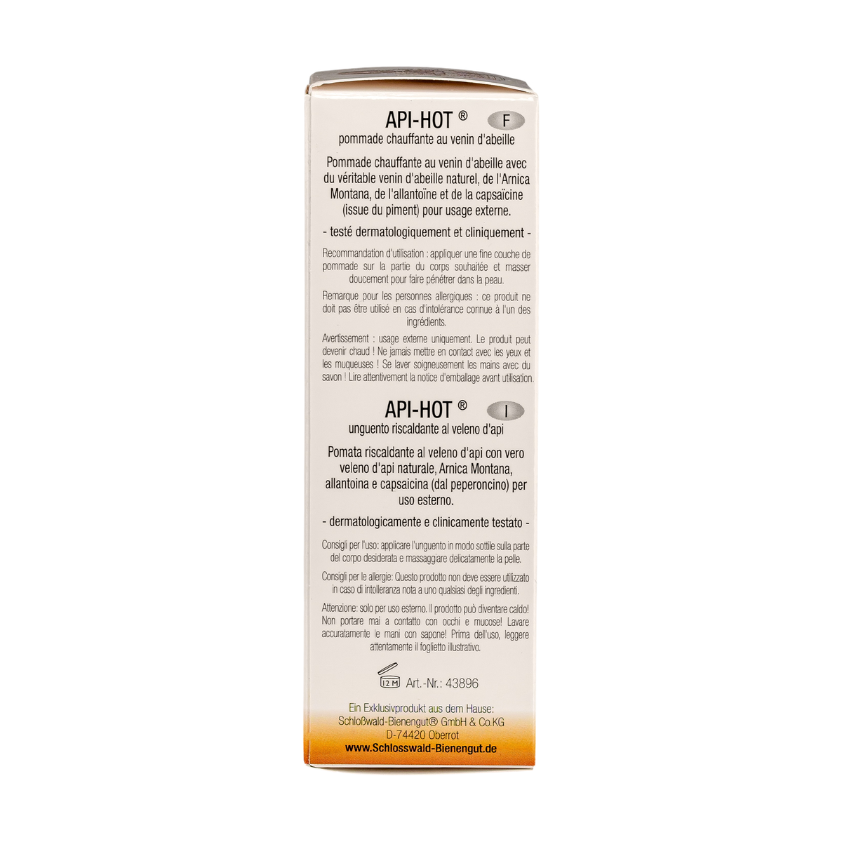 API-HOT® Bienengift-Salbe, wärmend