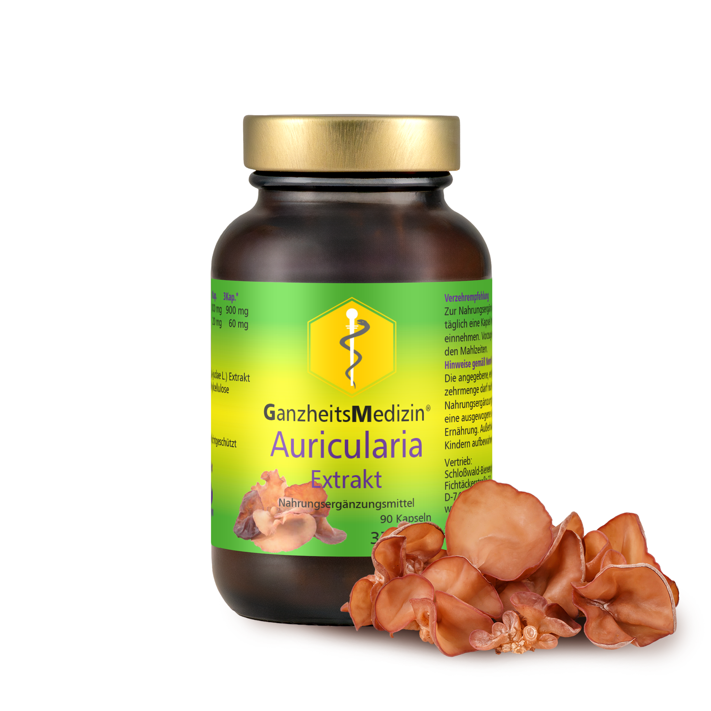 GM Auricularia Pilz Extrakt