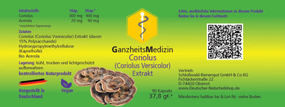 GM Coriolus Pilz Extrakt