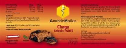 GM Chaga Pilz Extrakt FORTE