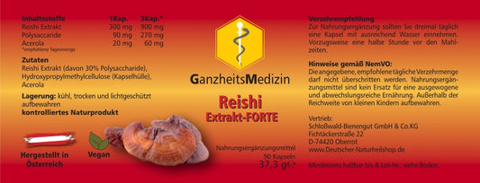 GM Reishi Pilz Extrakt FORTE